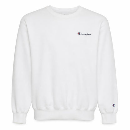 Mens UK Size M Champion White Pullover Sweatshirt