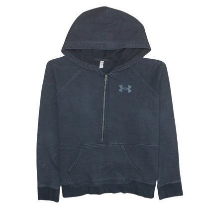 Womens UK Size XL Under Armour Black Pullover Hoodie