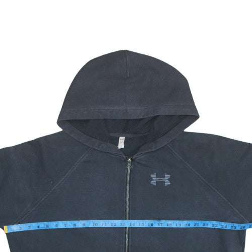 Womens UK Size XL Under Armour Black Pullover Hoodie