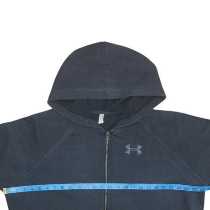 Womens UK Size XL Under Armour Black Pullover Hoodie