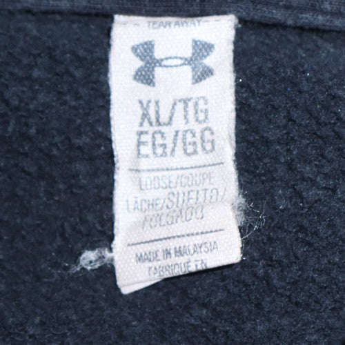 Womens UK Size XL Under Armour Black Pullover Hoodie