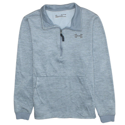 Mens UK Size XS Under Armour Grey Pullover Sweatshirt