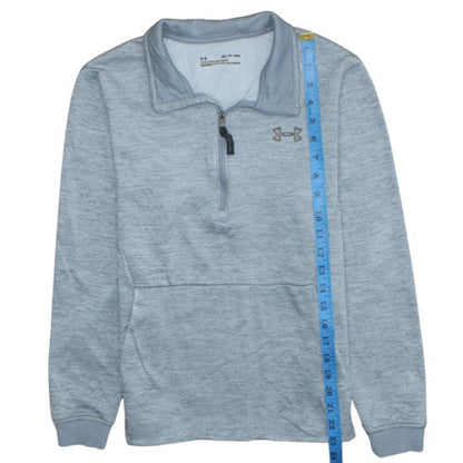 Mens UK Size XS Under Armour Grey Pullover Sweatshirt