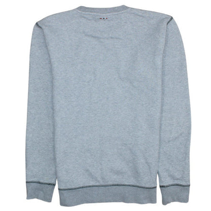 Mens UK Size S Napapijri Grey Pullover Sweatshirt