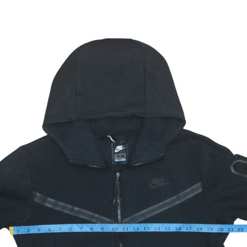 Mens UK Size S Nike Black Full Zip Hoodie