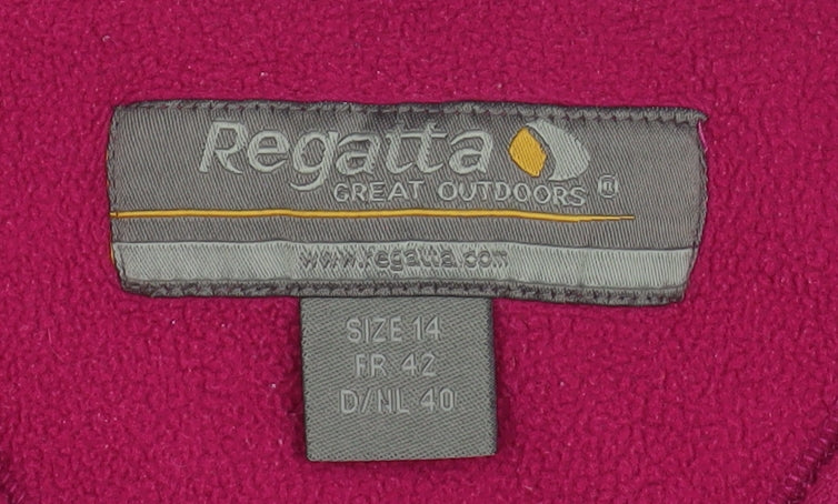 Womens UK Size 14 Regatta Pink Pullover Sweatshirt