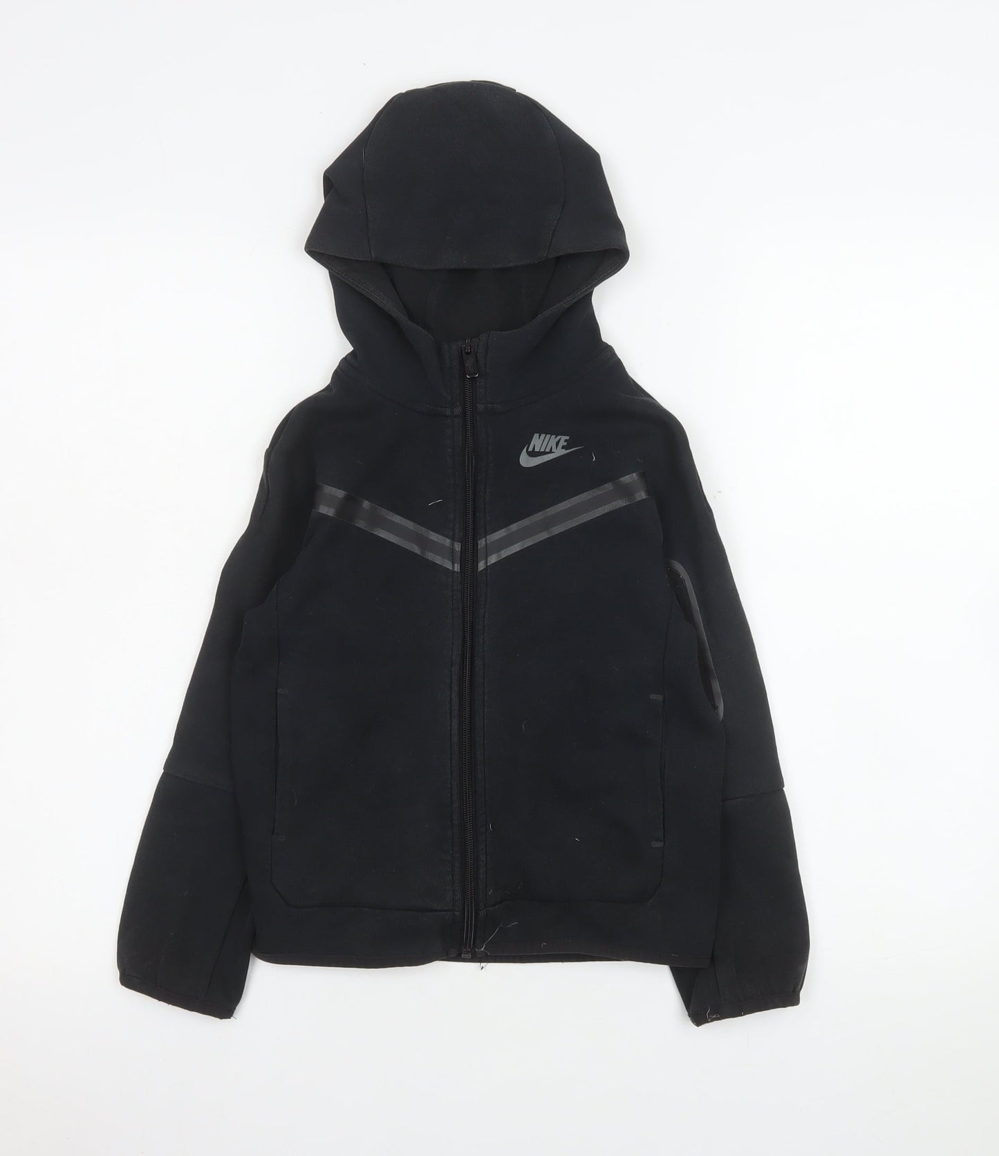 Boys UK Size 6-7 Years Nike Black Track Jacket