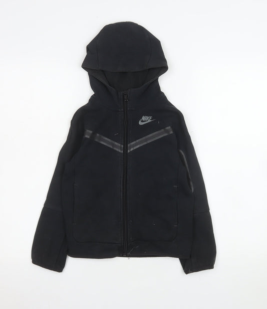 Boys UK Size 6-7 Years Nike Black Track Jacket