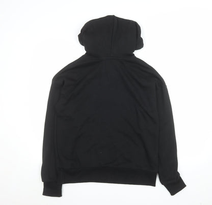 Womens UK Size 12 USA Pro Black Pullover Hoodie