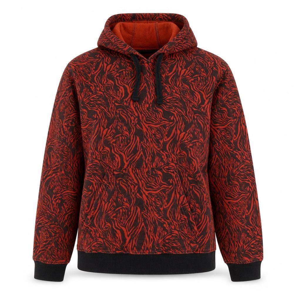 Womens UK Size 12 A.M. London Red Pullover Hoodie