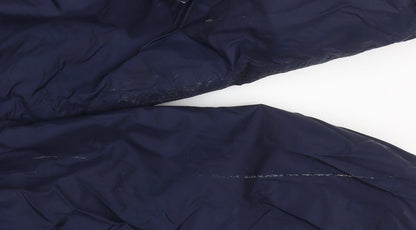 Regatta Boys Blue Waterproof Hooded Snowsuit 6-7 Years Winter Outerwear