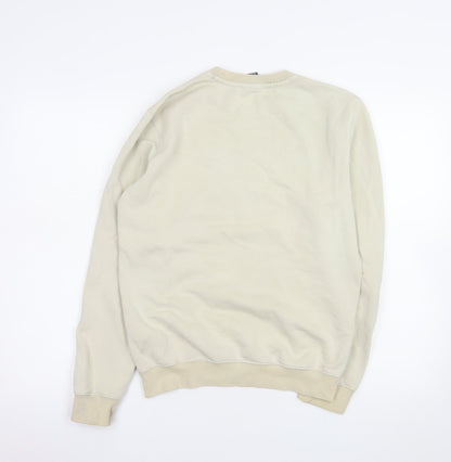 Mens UK Size XS Champion Beige Pullover Sweatshirt