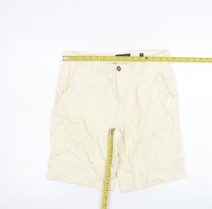 Mens UK Size S Piombo Regular Fit Chino Shorts