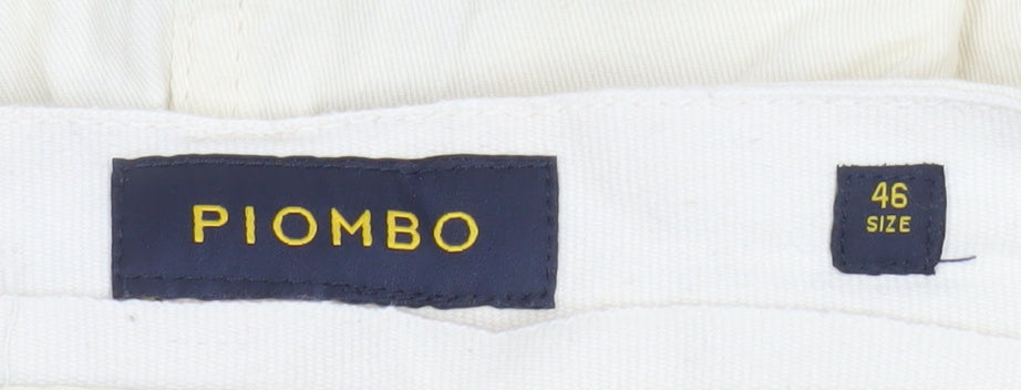 Mens UK Size S Piombo Regular Fit Chino Shorts