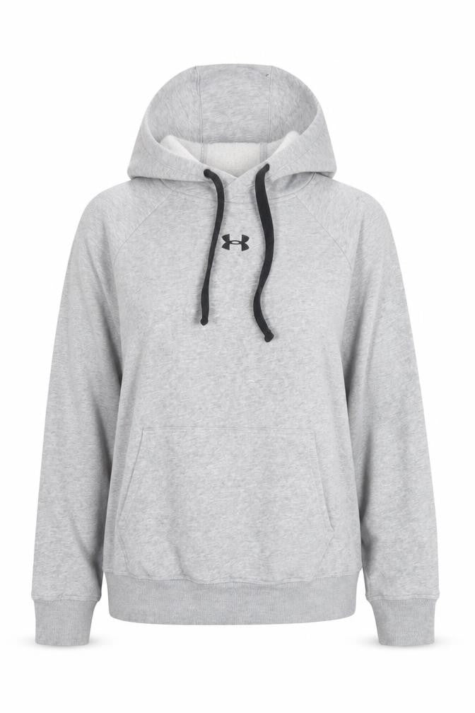 Womens UK Size S Under armour Grey Pullover Hoodie