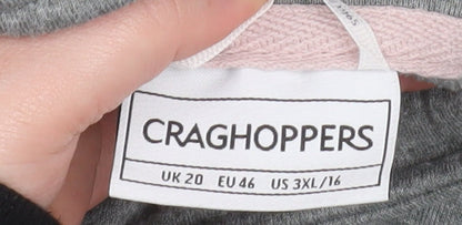 Womens UK Size 20 Craghoppers Grey Pullover Sweatshirt