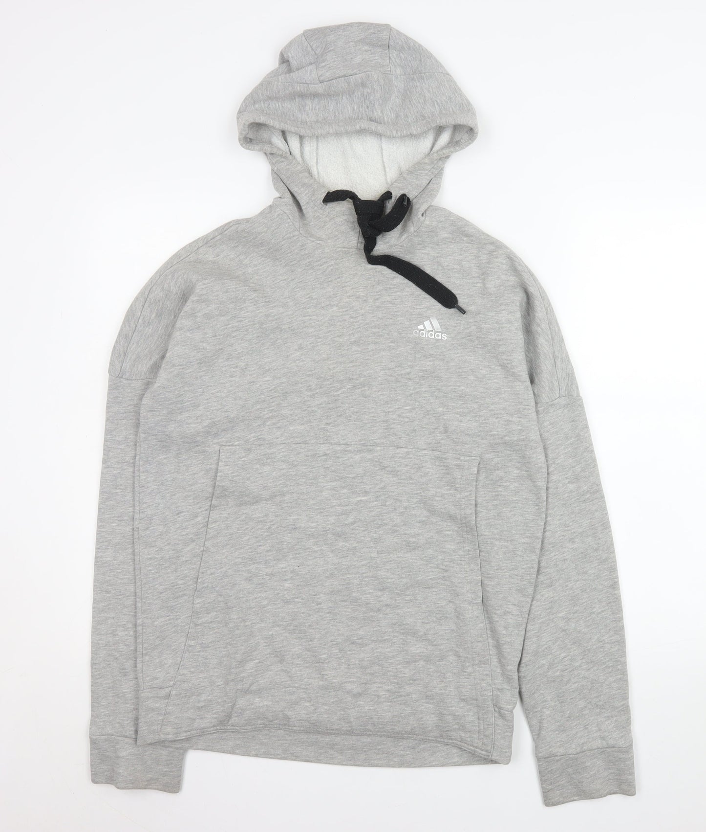 Mens UK Size S adidas Grey Pullover Hoodie