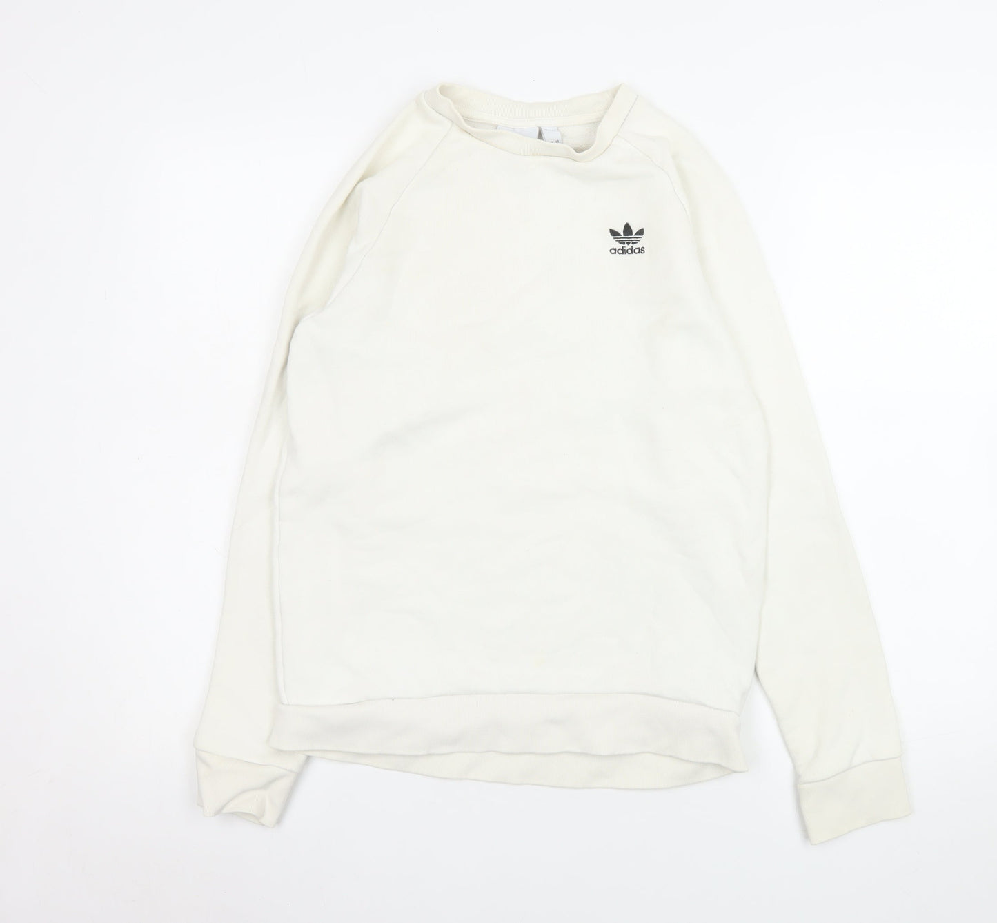 Mens UK Size XS adidas Ivory Pullover Sweatshirt