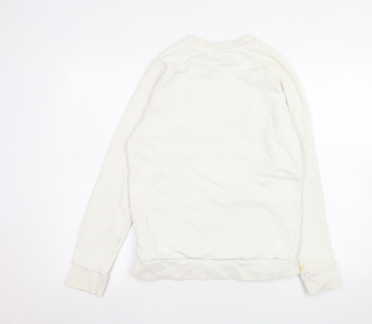 Mens UK Size XS adidas Ivory Pullover Sweatshirt