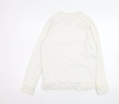 Mens UK Size XS adidas Ivory Pullover Sweatshirt