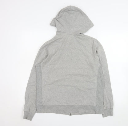 Champion Women's Grey Easy Fit Full Zip Hoodie Jacket L