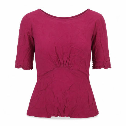 Womens UK Size 6 NEXT Purple Basic Blouse