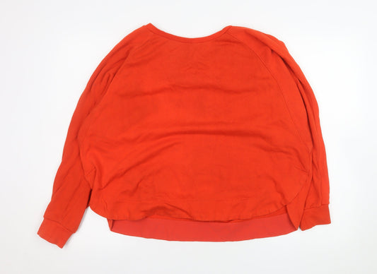 Womens UK Size S Nümph Red Pullover Sweatshirt
