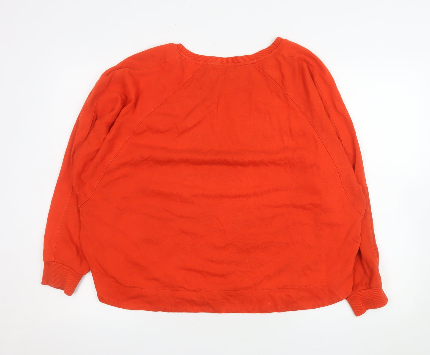 Womens UK Size S Nümph Red Pullover Sweatshirt