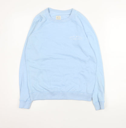 Womens UK Size 8 Jack Wills Blue Pullover Sweatshirt