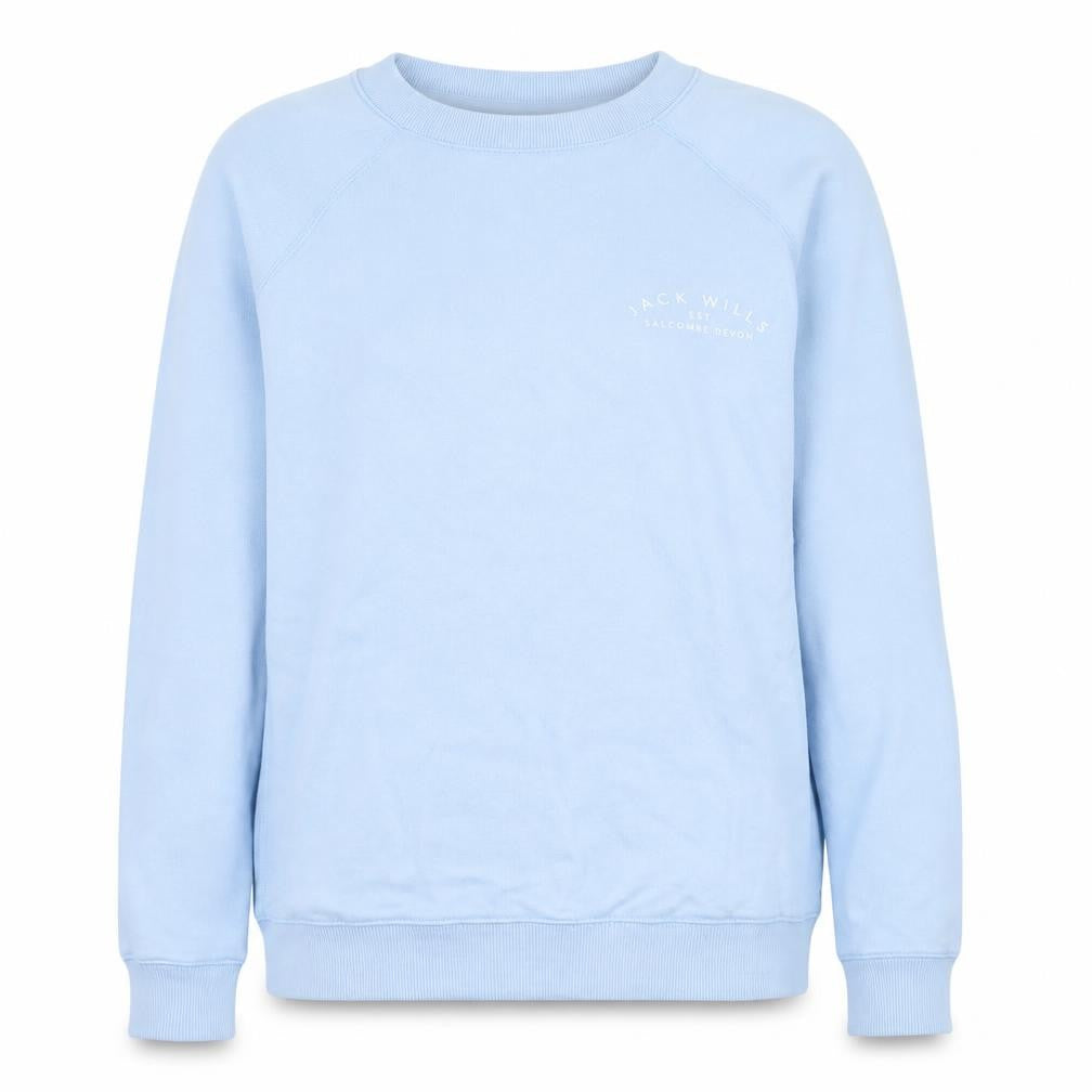 Womens UK Size 8 Jack Wills Blue Pullover Sweatshirt