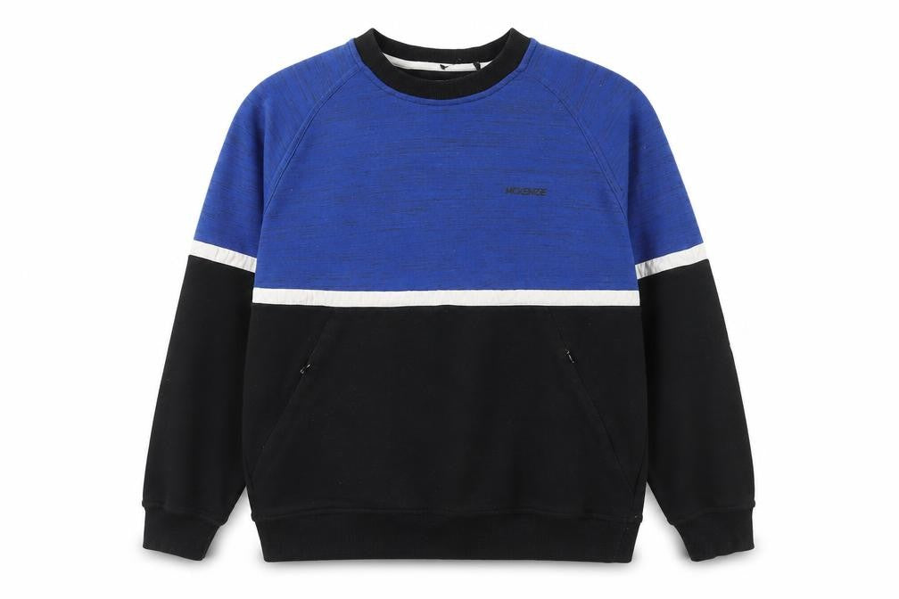 Mens UK Size L McKenzie Blue Pullover Sweatshirt