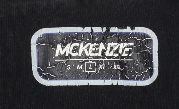 Mens UK Size L McKenzie Blue Pullover Sweatshirt