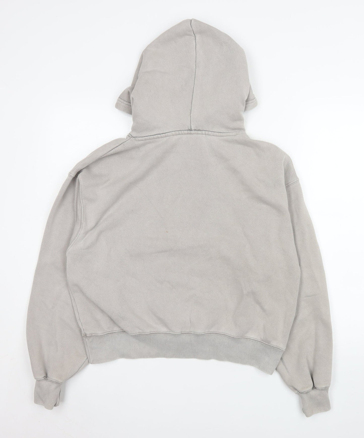 Mens UK Size S Pull&Bear Grey Pullover Hoodie