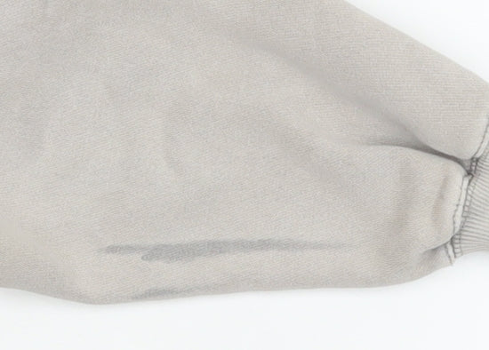 Mens UK Size S Pull&Bear Grey Pullover Hoodie