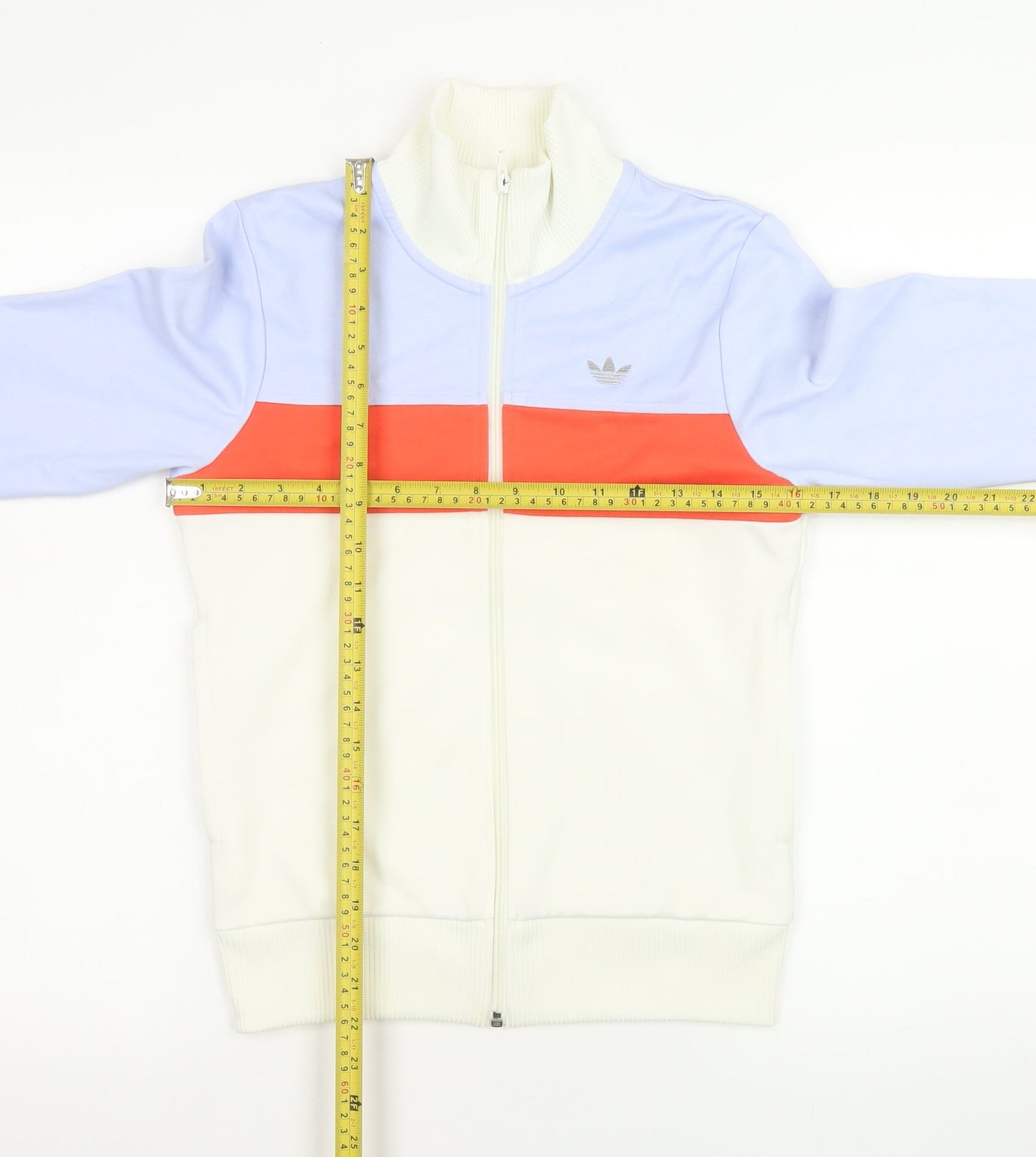 Womens UK Size 10 adidas Multicoloured Bomber Jacket