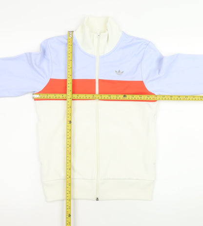 Womens UK Size 10 adidas Multicoloured Bomber Jacket