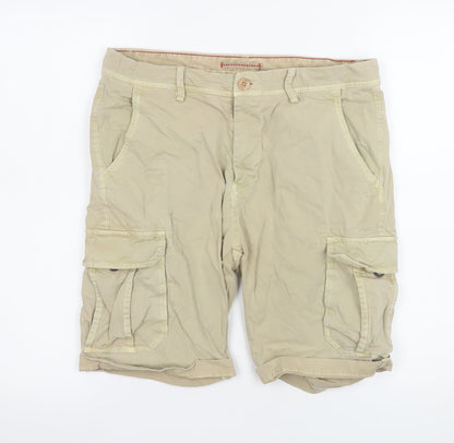 Mens UK Size 46 Montezemolo Regular Fit Cargo Shorts
