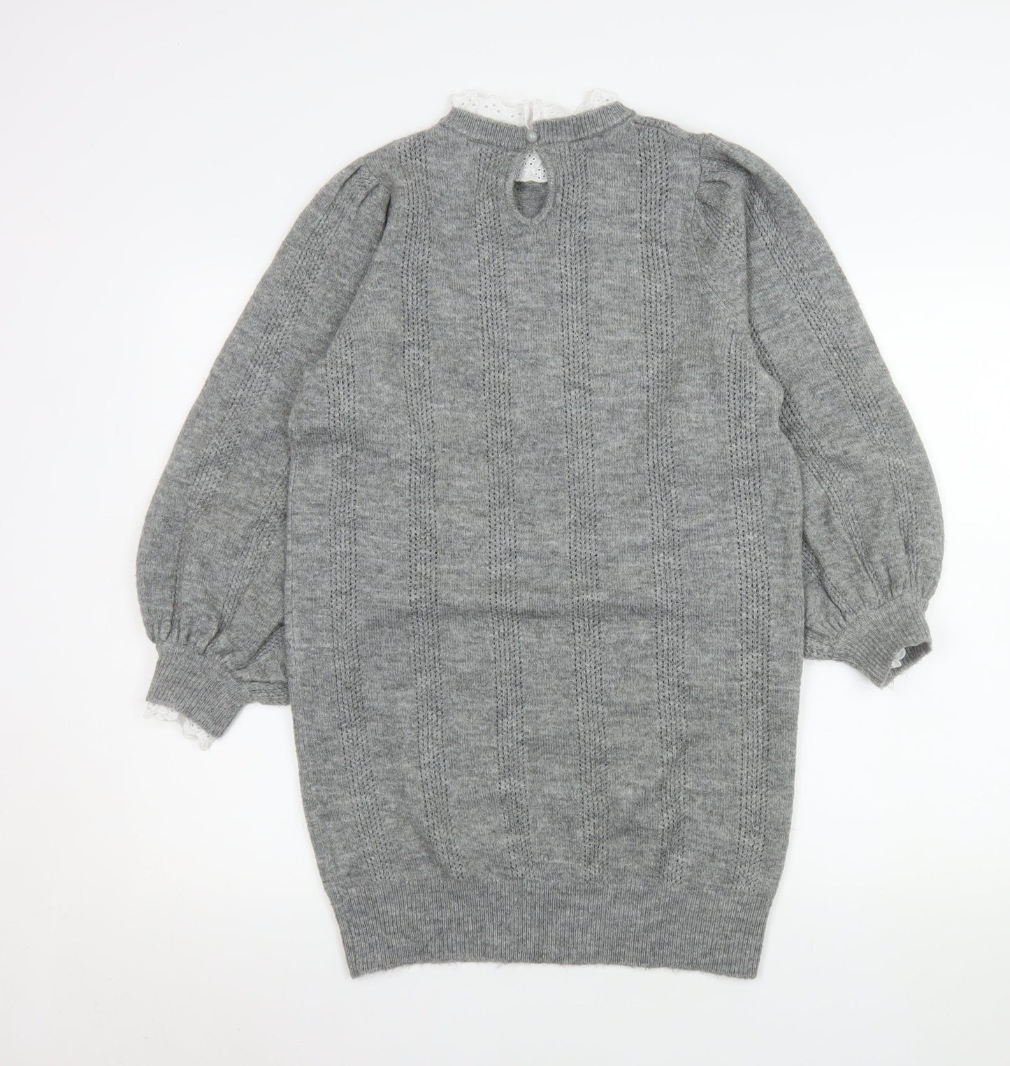 Womens UK Size 6 ASOS DESIGN Grey Pullover Jumper