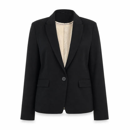 Womens UK Size 8 Marks and Spencer Regular Black Blazer