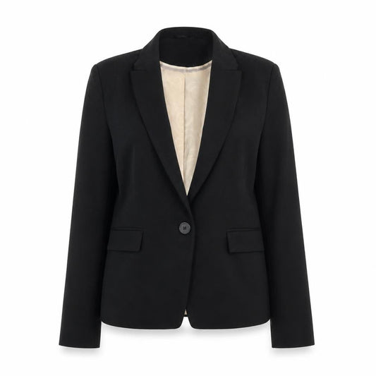 Womens UK Size 8 Marks and Spencer Regular Black Blazer