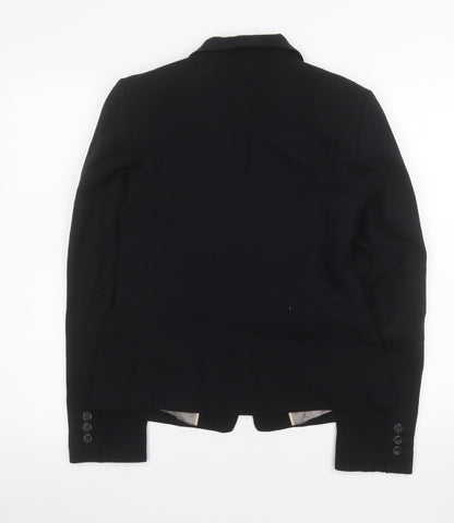Womens UK Size 8 Marks and Spencer Regular Black Blazer