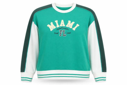 Womens UK Size 16 NEXT Green Pullover Sweatshirt