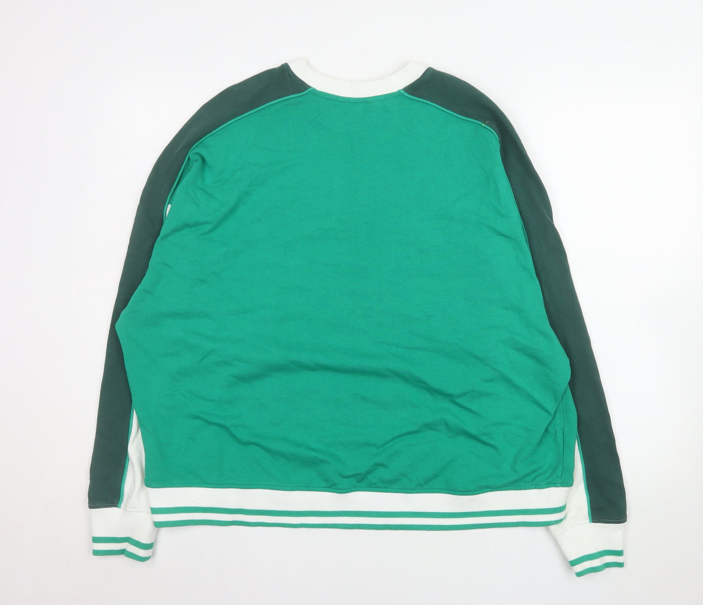 Womens UK Size 16 NEXT Green Pullover Sweatshirt