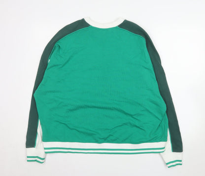 Womens UK Size 16 NEXT Green Pullover Sweatshirt
