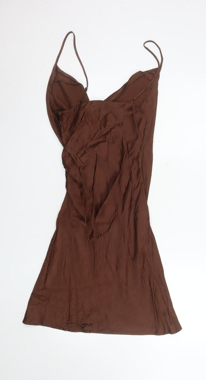 Womens UK Size S Zara Slip Dress