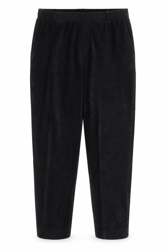 Mens UK Size L Lands' End Regular Fit Casual Black Trousers