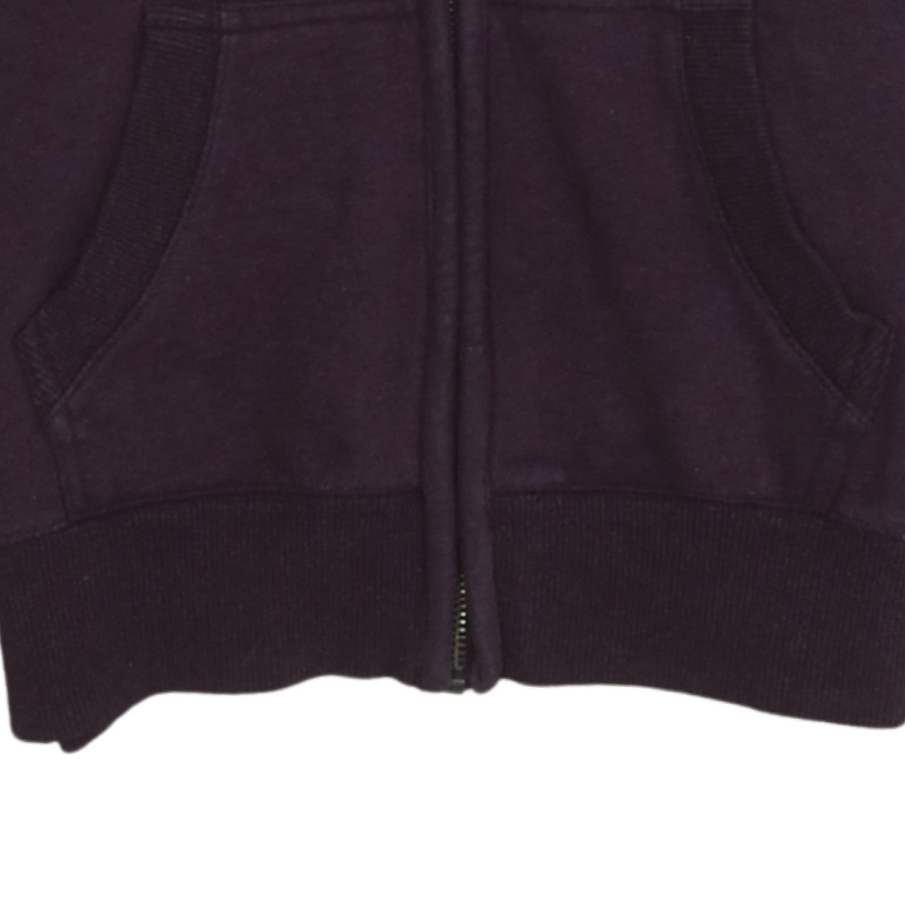 Womens UK Size M Diesel Purple Full Zip Hoodie