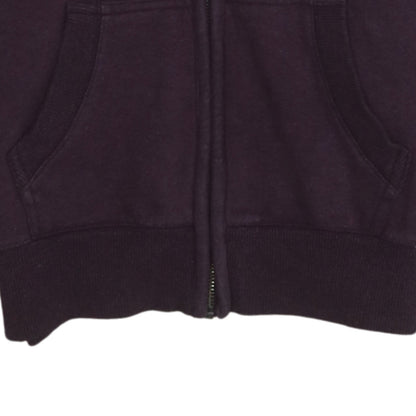 Womens UK Size M Diesel Purple Full Zip Hoodie
