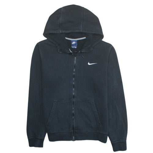 Mens UK Size M Nike Black Full Zip Hoodie