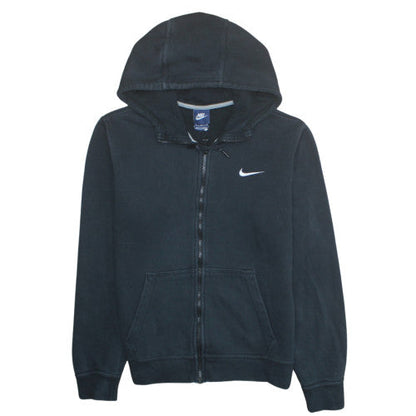 Mens UK Size M Nike Black Full Zip Hoodie